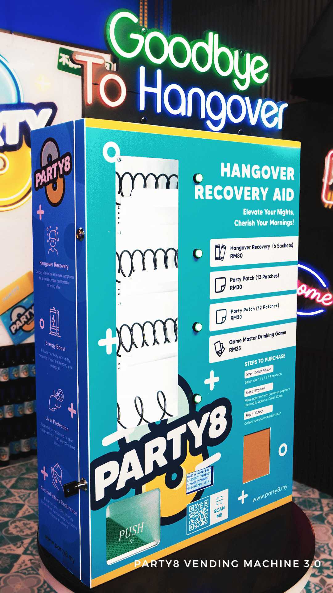 Party8 Vending Machine 3.0